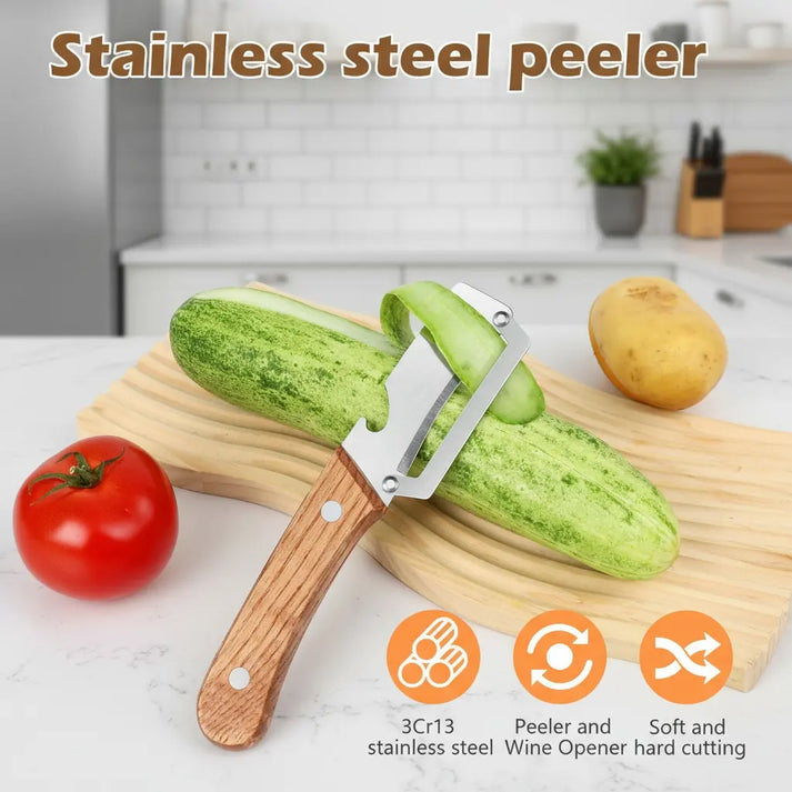 Multi-Functional Vegetable Peeler for Kitchen (2 Pcs)